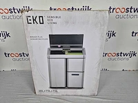 Afvalbak eko recycle mirage plus sensor 30+15+15l - afbeelding 2 van  2