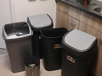 Afvalbakken, diverse soorten en maten - 5 stuks - afbeelding 1 van  3