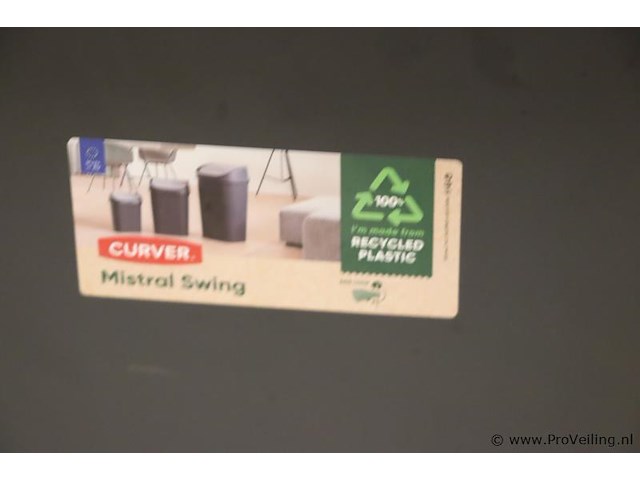 Afvalbakken, diverse soorten en maten - 5 stuks - afbeelding 3 van  3