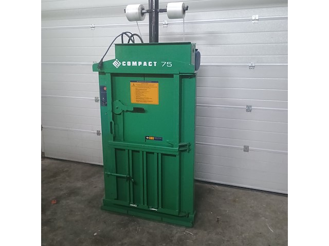 Afvalpers | papierpers | balenpers, macfab, 75, groen, 2006 - afbeelding 1 van  9