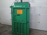 Afvalpers | papierpers | balenpers, macfab, 75, groen, 2006 - afbeelding 1 van  9