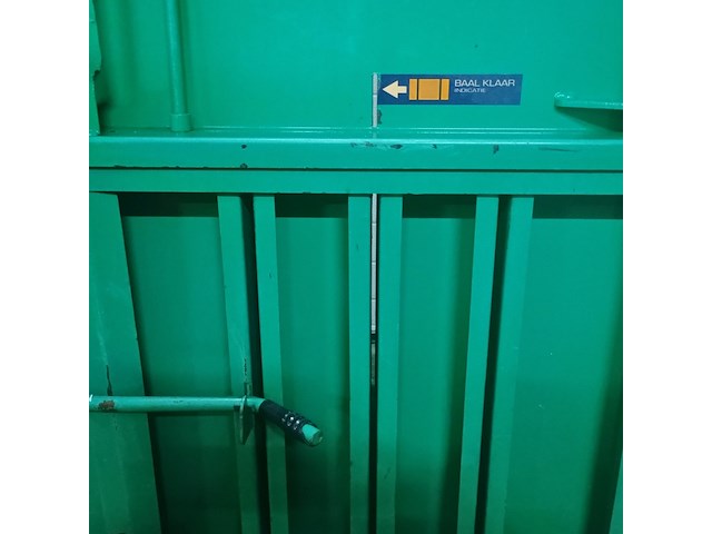 Afvalpers | papierpers | balenpers, macfab, 75, groen, 2006 - afbeelding 3 van  9