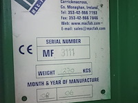 Afvalpers | papierpers | balenpers, macfab, 75, groen, 2006 - afbeelding 5 van  9