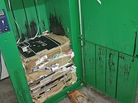 Afvalpers | papierpers | balenpers, macfab, 75, groen, 2006 - afbeelding 8 van  9