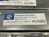 Afwerklat composiet 300x6,3x0,9 cm antraciet (145x) - afbeelding 6 van  7