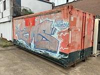 Afzet 20ft container geisoleerd - afbeelding 1 van  11