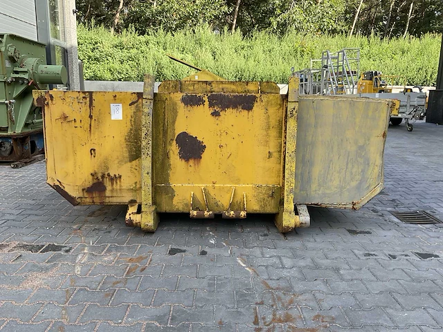 Afzet afvalcontainer “kabel/kettingsysteem” - afbeelding 2 van  9