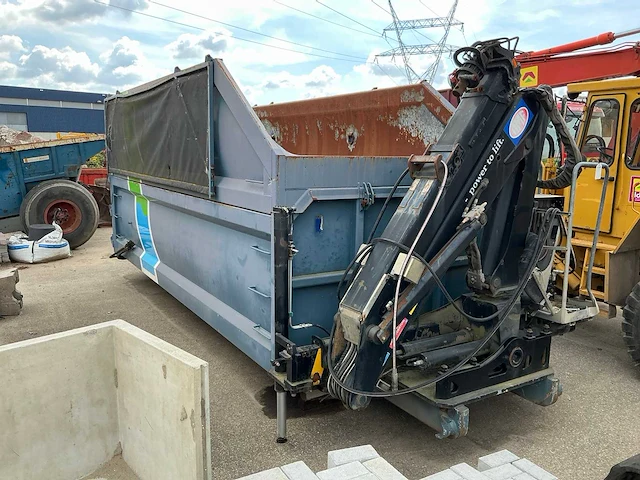 Afzet afvalcontainer met kraan - afbeelding 1 van  28