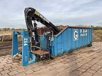 Afzet afvalcontainer met laadkraan - afbeelding 1 van  20