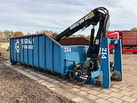 Afzet afvalcontainer met laadkraan - afbeelding 18 van  20