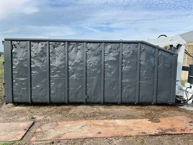 Afzet afvalcontainer met laadkraan - afbeelding 17 van  18