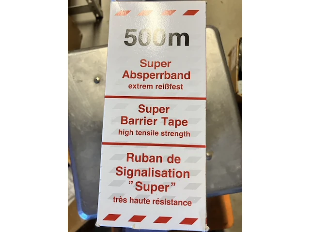 Afzetlint 500mtr kwalitatief goed - afbeelding 4 van  7