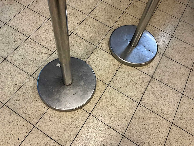 Afzetpaaltjes met lint (2x) - afbeelding 4 van  5