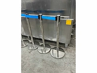 Afzetpaaltjes met lint (6x) - afbeelding 3 van  6