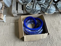 Afzetpalen met koord (20x) - afbeelding 5 van  5