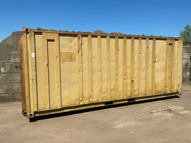 Afzetzeecontainer 20ft - afbeelding 8 van  15