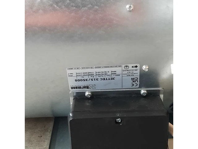 Afzuiginstalatie, bernardo, dc 500 e, 2024 - afbeelding 9 van  10