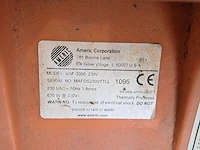 Afzuiginstallatie 230v 3.400m³/uur ~, schaefer ventilation, americ vaf-3000, 2012 - afbeelding 6 van  6