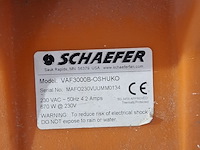 Afzuiginstallatie 230v 3.400m³/uur ~ schaefer ventilation, americ vaf-3000, bouwjaar 2014 - afbeelding 3 van  4