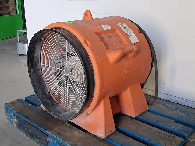 Afzuiginstallatie a225 400v 12.500m³/uur schaefer ventilation, americ vaf-8000, bouwjaar 2017 - afbeelding 4 van  7