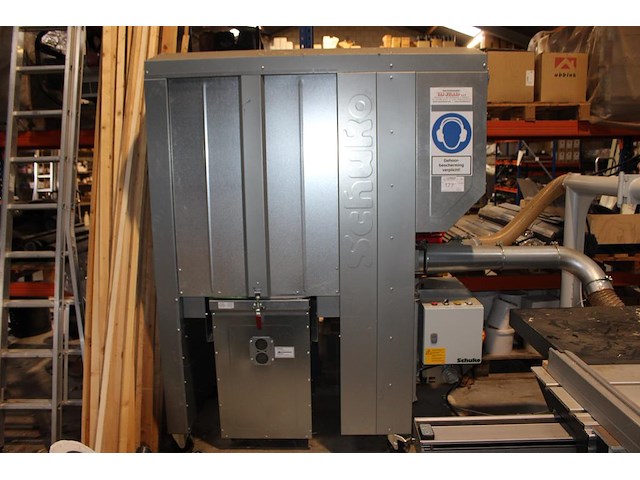 Afzuiginstallatie schuko vacomat 140/160 xpe. bouwjaar 2022. afmeting 1715 x 900 x 2130 mm. max 1447 kuub p... - afbeelding 1 van  7