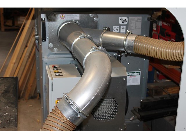 Afzuiginstallatie schuko vacomat 140/160 xpe. bouwjaar 2022. afmeting 1715 x 900 x 2130 mm. max 1447 kuub p... - afbeelding 6 van  7