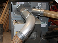 Afzuiginstallatie schuko vacomat 140/160 xpe. bouwjaar 2022. afmeting 1715 x 900 x 2130 mm. max 1447 kuub p... - afbeelding 6 van  7