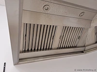 Afzuigkap, rvs - 220x110x50 cm - afbeelding 4 van  5
