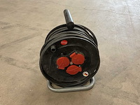 Ag schwabe 25m - 230v - 3-weg kabelhaspel - afbeelding 1 van  3