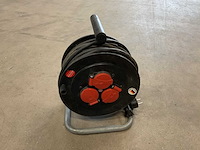 Ag schwabe 25m - 230v - 3-weg kabelhaspel - afbeelding 1 van  2