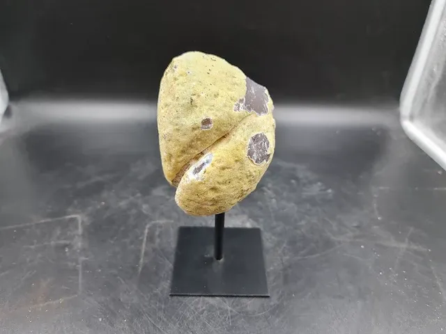 Agaat geode op standaard - afbeelding 3 van  5
