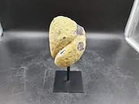 Agaat geode op standaard - afbeelding 3 van  5