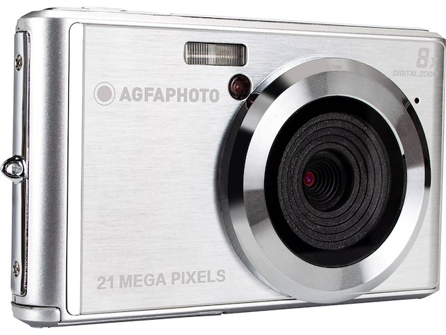 Agfa photo dc5200 digitale camera zilver - afbeelding 2 van  4