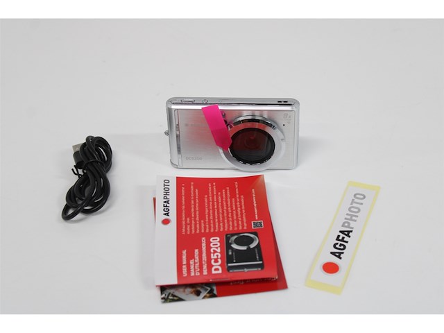 Agfa photo dc5200 digitale camera zilver - afbeelding 3 van  4