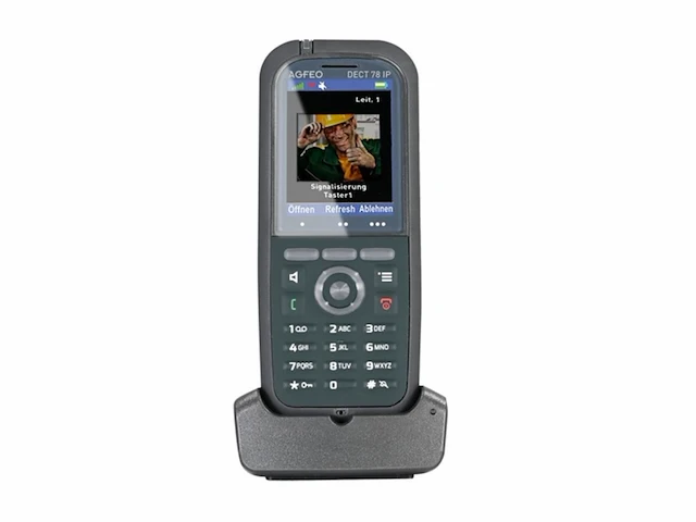 Agfeo dect 78 ip ip telefoon grijs - afbeelding 1 van  4
