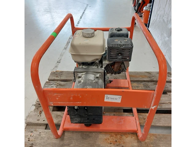 Aggregaat - 3,6kva - 2x230v - benzine - ra europower generators, ep4100, bouwjaar 2015 - afbeelding 8 van  9