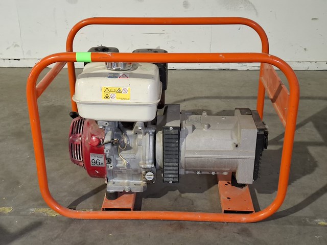 Aggregaat - 3,6kva - 2x230v - benzine - ra europower generators, ep4100, bouwjaar 2015 - afbeelding 1 van  8