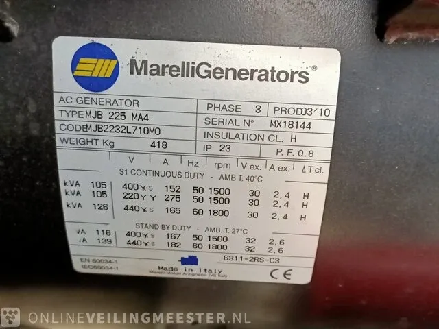 Aggregaat 116kva teksan - afbeelding 8 van  23
