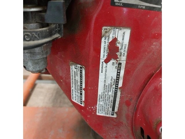 Aggregaat benzine 3,6kva 2x230v pa europower generators, ep4100, bouwjaar 2018 - afbeelding 6 van  8