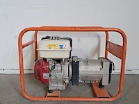 Aggregaat benzine 3,6kva 2x230v ra, europower generators, ep4100, 2015 - afbeelding 1 van  11