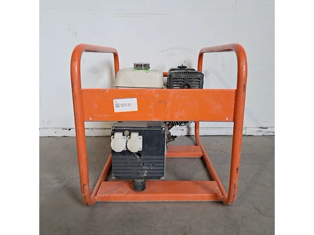 Aggregaat benzine 3,6kva 2x230v ra, europower generators, ep4100, 2015 - afbeelding 7 van  11