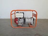Aggregaat benzine 3,6kva 2x230v ra europower generators, ep4100, bouwjaar 2014 - afbeelding 1 van  5