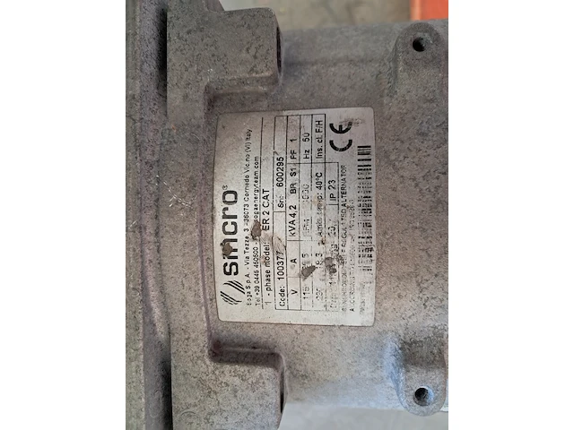 Aggregaat benzine 3,6kva 2x230v ra europower generators, ep4100, bouwjaar 2014 - afbeelding 5 van  5