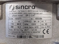Aggregaat benzine 3,6kva 2x230v ra europower generators, ep4100, bouwjaar 2014 - afbeelding 7 van  18