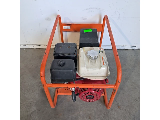 Aggregaat benzine 6,5kva 1x230v ra 1x400v, europower generators, ep6500t, 2015 - afbeelding 7 van  11