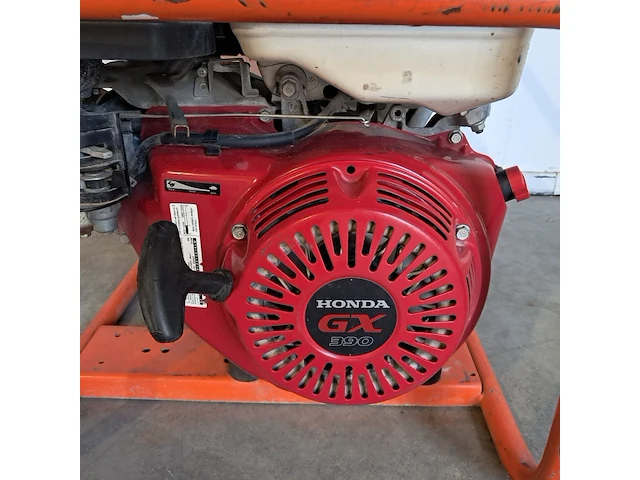 Aggregaat benzine 6,5kva 1x230v ra 1x400v, europower generators, ep6500t, 2015 - afbeelding 8 van  11
