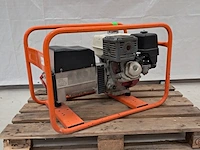 Aggregaat benzine 6,5kva 1x230v ra 1x400v europower generators, ep6500t, bouwjaar 2014 - afbeelding 1 van  7