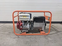 Aggregaat benzine 6,5kva 1x230v ra 1x400v europower generators, ep6500t, bouwjaar 2017 - afbeelding 1 van  22