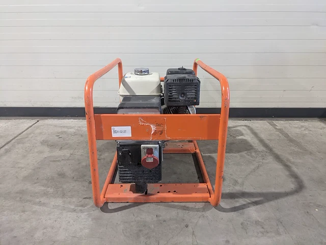 Aggregaat benzine 6,5kva 1x230v ra 1x400v europower generators, ep6500t, bouwjaar 2017 - afbeelding 16 van  22