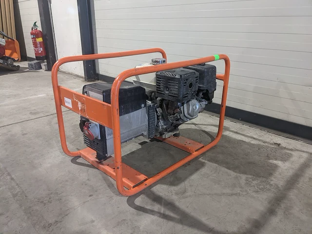 Aggregaat benzine 6,5kva 1x230v ra 1x400v europower generators, ep6500t, bouwjaar 2017 - afbeelding 17 van  22